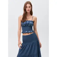 MANGO TEEN - Top Sin Mangas Mujer