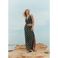 MANGO TEEN - Falda Larga Mujer