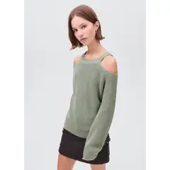 MANGO TEEN - Chompa Manga Larga Mujer