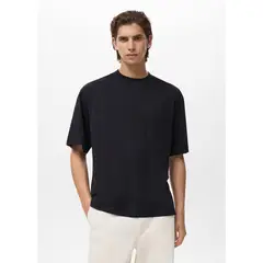 MANGO - Polo 100% Algodón Boxy Fit Man