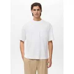 MANGO - Polo 100% Algodón Boxy Fit Hombre