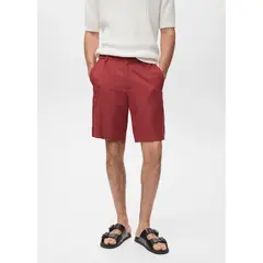 MANGO - Short Regular Fit Hombre Man
