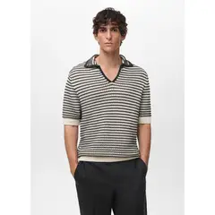 MANGO - Polo 100% Algodón Casual Man