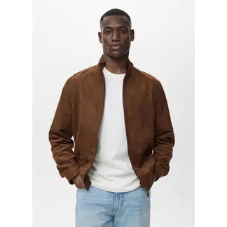 MANGO - Casaca Piel Casual Man