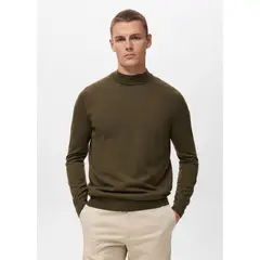 MANGO - Chompa 100% Lana Regular Fit Man