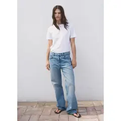 MANGO - Polo 100% Algodón Mujer