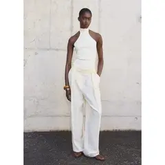 MANGO - Top Sin Mangas Mujer