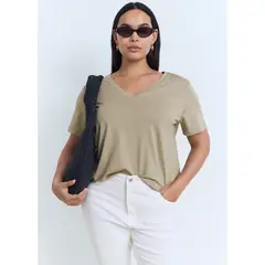 MANGO - Polo 100% Algodón Mujer