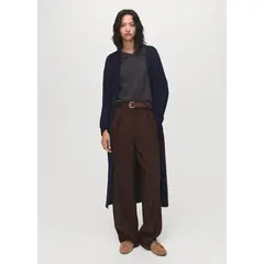 MANGO - Abrigo De Punto Mujer