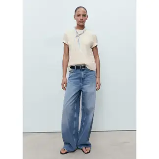 MANGO - Polo 100% Algodón Mujer