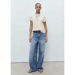 MANGO - Polo 100% Algodón Mujer