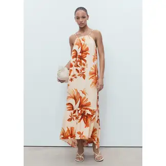 MANGO - Vestido Largo Mujer