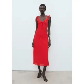 MANGO - Vestido Largo Mujer