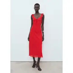 MANGO - Vestido Largo Mujer