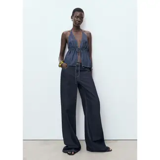 MANGO - Top Sin Mangas Mujer