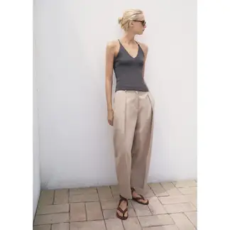 MANGO - Top Sin Mangas Mujer