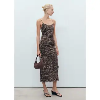 MANGO - Vestido Largo Mujer