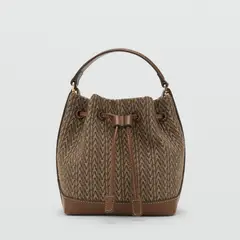 MANGO - Cartera Bucket Ramiro Mujer