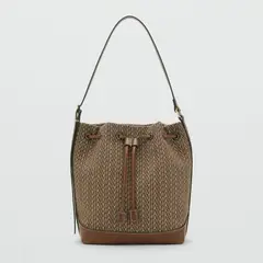 MANGO - Cartera Bucket Ramiro Mujer