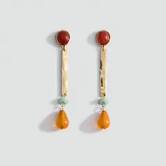 MANGO - Aretes Cami Mujer