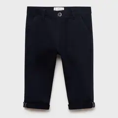 MANGO KIDS - Pantalón Bebé Niño Algodón