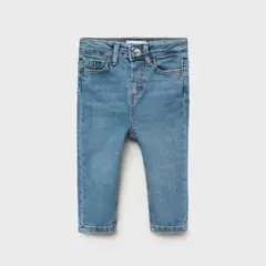 MANGO KIDS - Jean Skinny Bebé Niña Algodón
