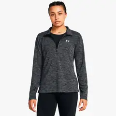 UNDER ARMOUR - Polera Tech Textured 1/2 Zip Mujer