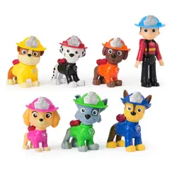 PAW PATROL - Set De 7 Figuras Fire Rescue Aleatorio