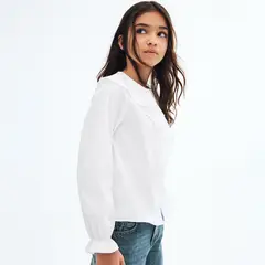 MANGO KIDS - Blusa Niña Algodón