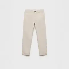 MANGO KIDS - Pantalón Niño Algodón