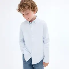 MANGO KIDS - Camisa Niño Algodón