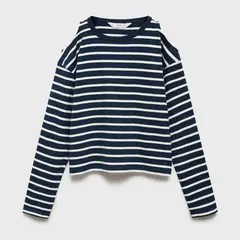 MANGO KIDS - Polo Niña Manga Larga Algodón