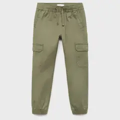 MANGO KIDS - Pantalón Cargo Niño Algodón