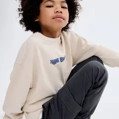 MANGO KIDS - Pantalón Cargo Niño Algodón