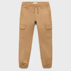 MANGO KIDS - Pantalón Cargo Niño Algodón