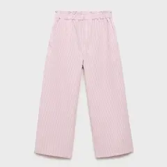 MANGO KIDS - Pantalón Niña Algodón