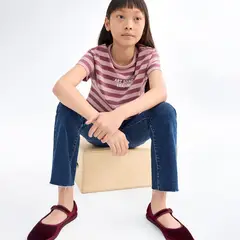 MANGO KIDS - Polo Niña Manga Corta Algodón