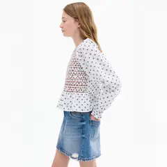 MANGO KIDS - Falda Niña Algodón