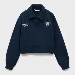 MANGO KIDS - Polera Niña Algodón