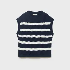 MANGO KIDS - Chaleco Tejido Niña