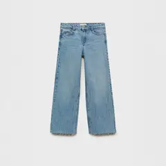 MANGO KIDS - Jean Wide Niña Algodón