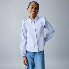 MANGO KIDS - Blusa Niña Algodón