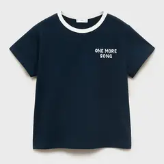 MANGO KIDS - Polo Niña Manga Corta Algodón