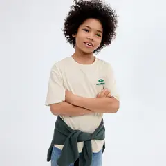 MANGO KIDS - Polo Niño Manga Corta Algodón