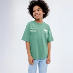 MANGO KIDS - Polo Niño Manga Corta Algodón