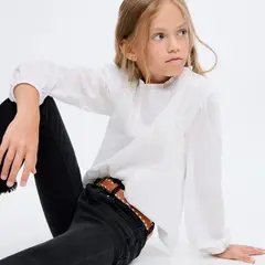 MANGO KIDS - Jean Flare Niña Algodón