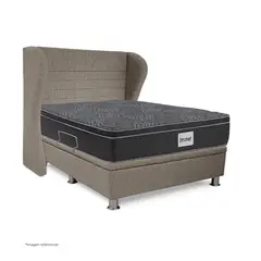 DRIMER - Dormitorio Practibox Ventus Queen Bretanna Beige