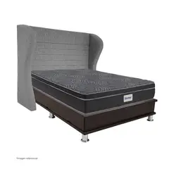 DRIMER - Dormitorio Oporto Ventus 2 Plazas Bretanna Gris