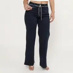 MOSSIMO - Jean Straight Tiro Medio Mujer