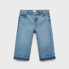 MANGO KIDS - Jean Culotte Bebé Niña Algodón